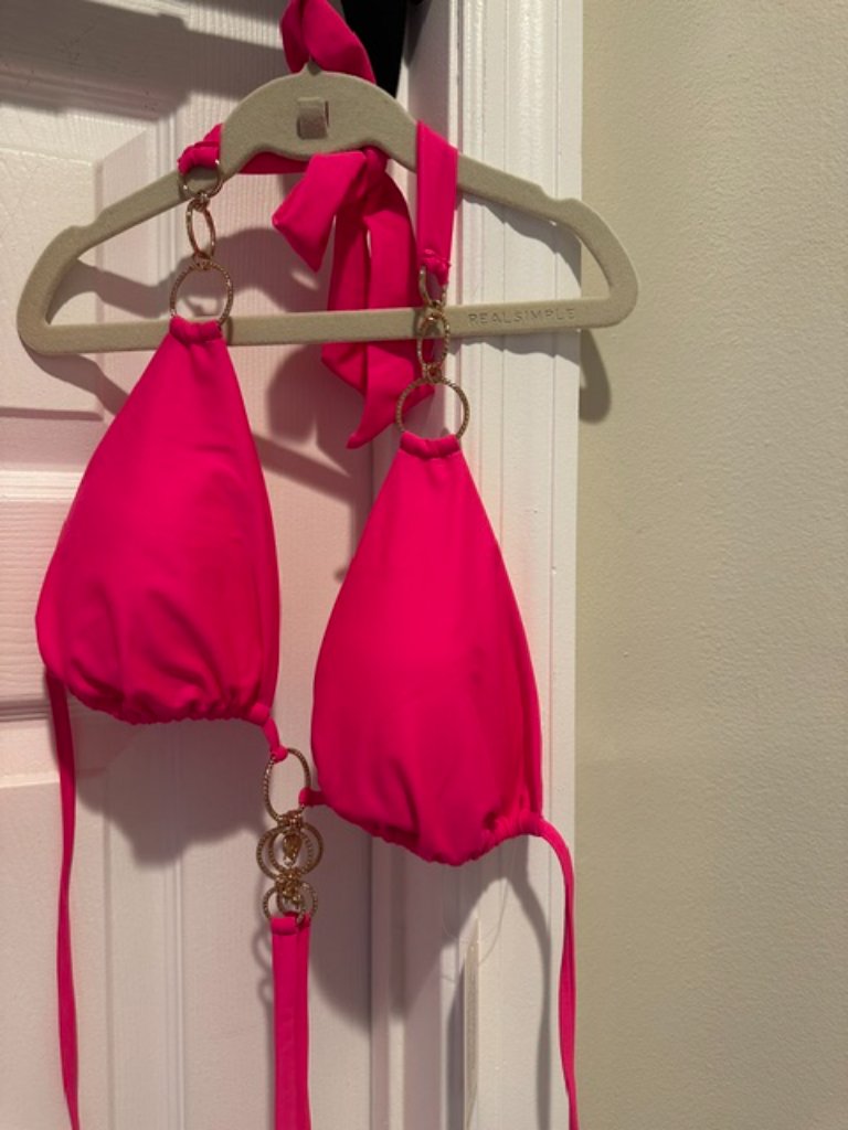 Bahimi Hot Pink Top Size Xl Nwt — image 6 of 6
